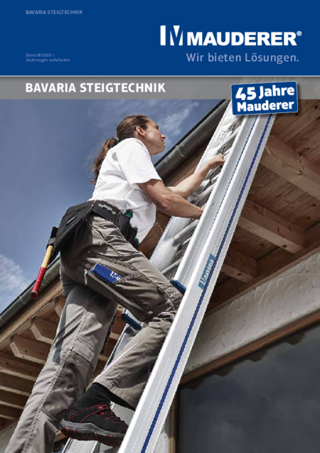 Katalog BAVARIA Steigtechnik 08/2022